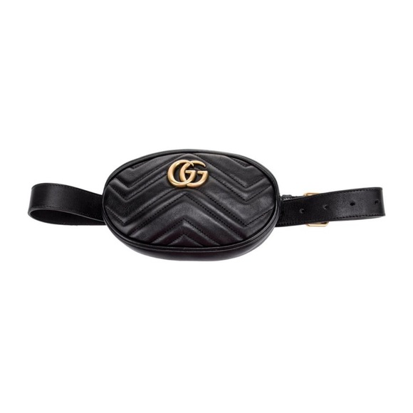 Gucci Leather Marmont Belt Bag - Picture 1 of 4